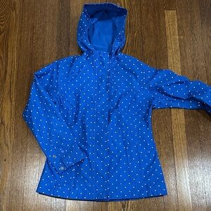 L.L. Bean Polka Dot Raincoat